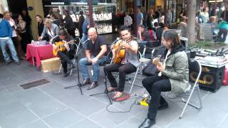 Street Musician in Melbourne 2 (Bourke St.) La Rumba 2