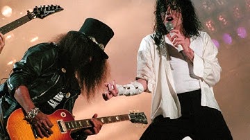 Michael Jackson & Slash - BoW (DWT) (Tokyo, Japan) (Snippets) (Eigth Night) (Rt. Quality) 50fps