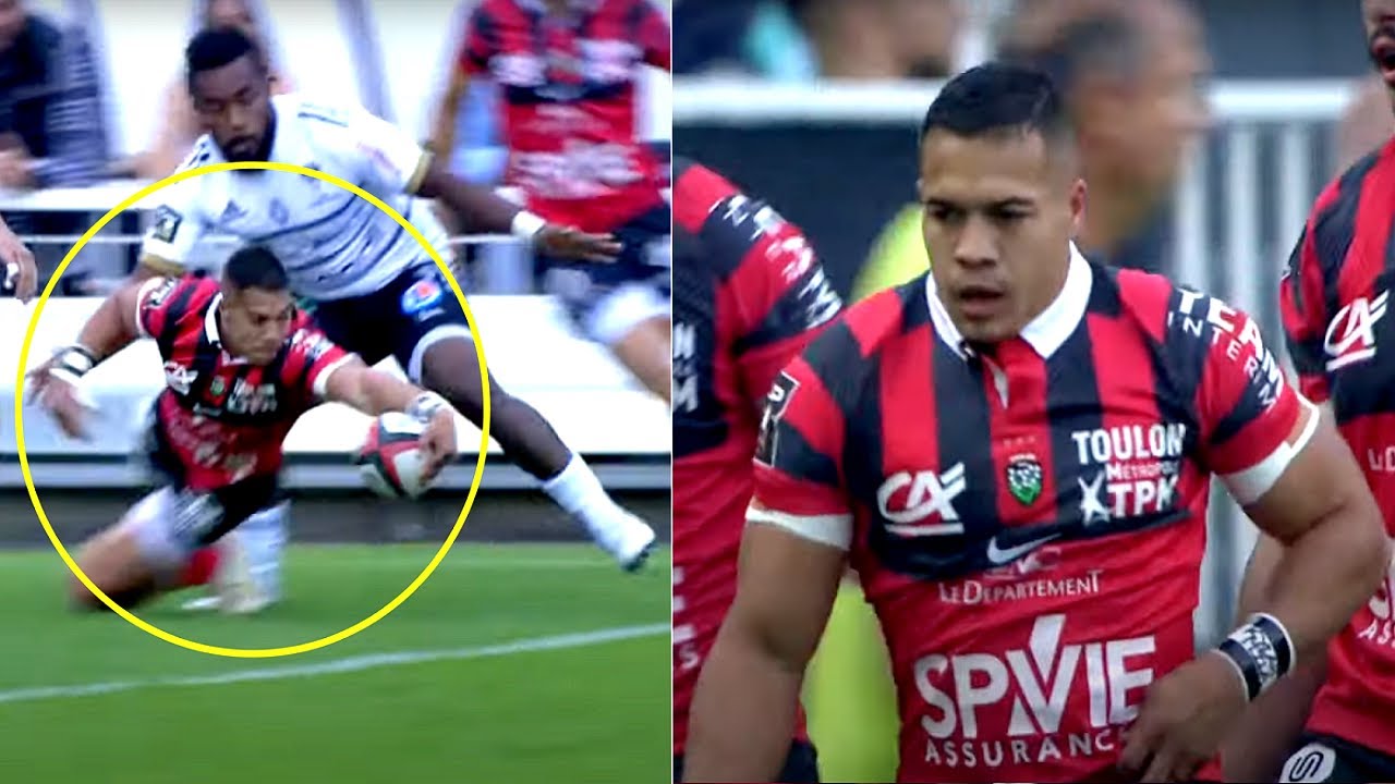 Cheslin Kolbe Try for Toulon vs Brive