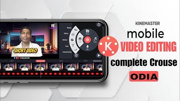 How To Edit Videos For YouTube | YouTube Video Editing Kemiti Kariba | Kinemaster Video Editing Odia
