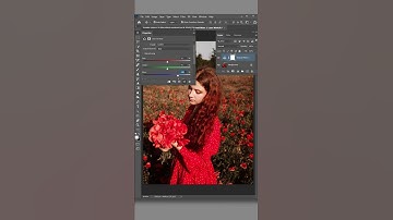 Reduce Saturation of Reds using Channel Mixer | Editing in Photoshop #photoshop #shorts #photo
