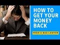 How to get money back from a bad lawyer - #HereToHelpAZ