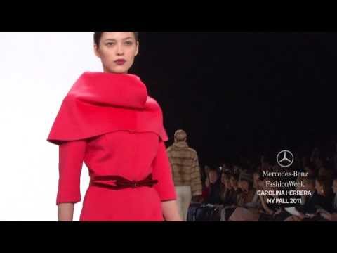 Carolina Herrera FALL 2011 COLLECTION, MERCEDES-BE...