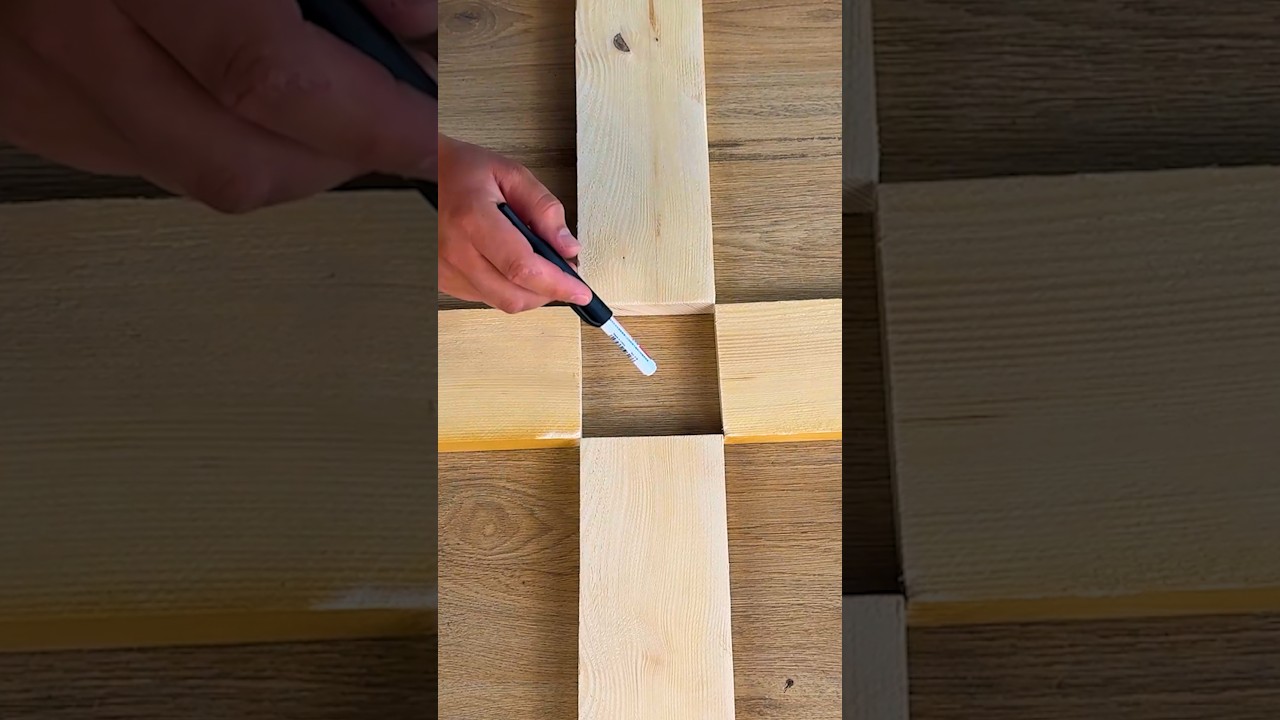 Creative Woodworking Hacks That Turn Simple Pieces Into Useful Projects 🔨 #diy #simple #wood #hacks