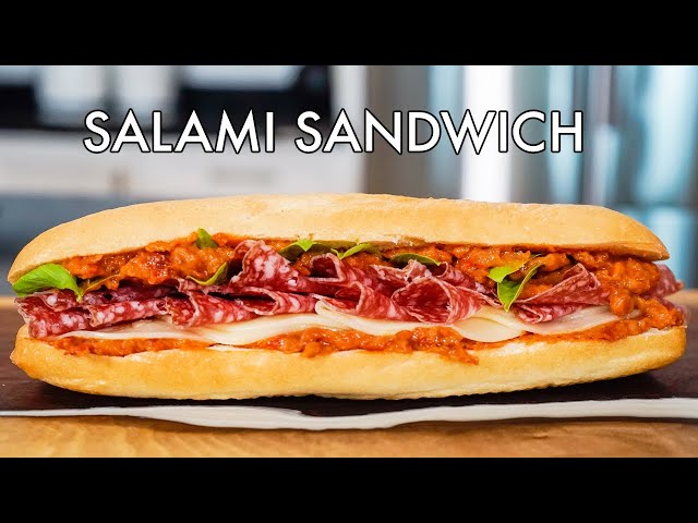 Salami Sandwich class=