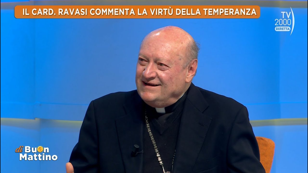 Di Buon Mattino (Tv2000) - Il Card. Ravasi approfondisce le virtù cardinali di fortezza e temperanza
