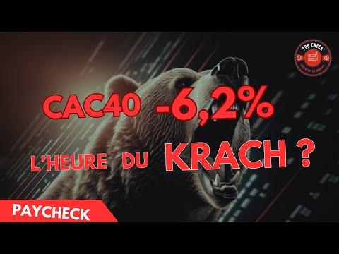 Le CAC40 s'effondre