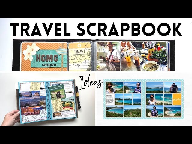 Scrapbooks: how to make your own - We Are Global Travellers