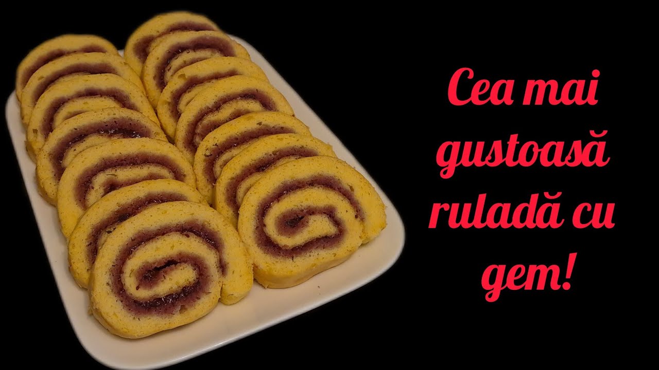 Самый удачный и вкусный рецепт рулета с джемом!