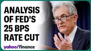 Fed cuts rates by a quarter point