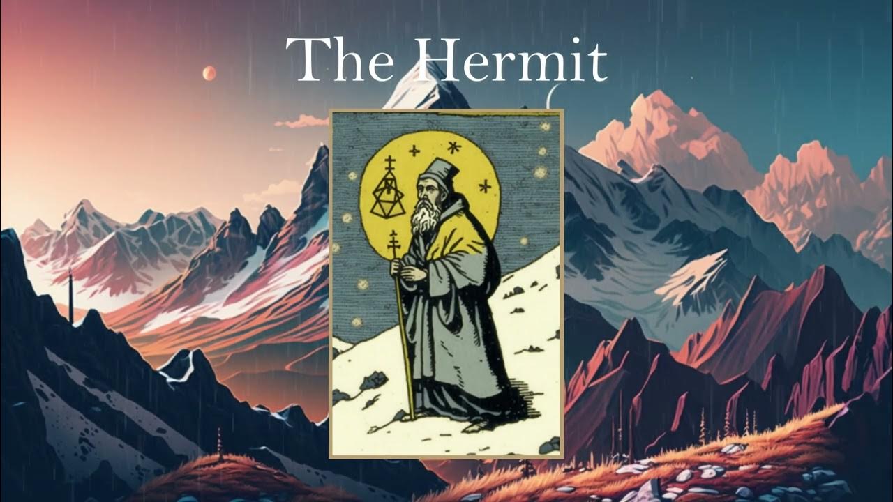 The Hermit Tarot Card Meaning and Definition YouTube