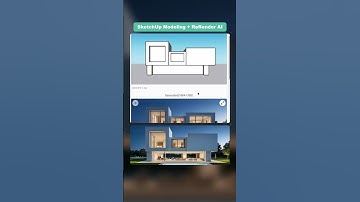 SketchUp Model Rendering – ReRender AI Magic