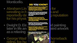 🇺🇸U.S. Presidents and Their Surprisingly Strange Hobbies #facts #didyouknow