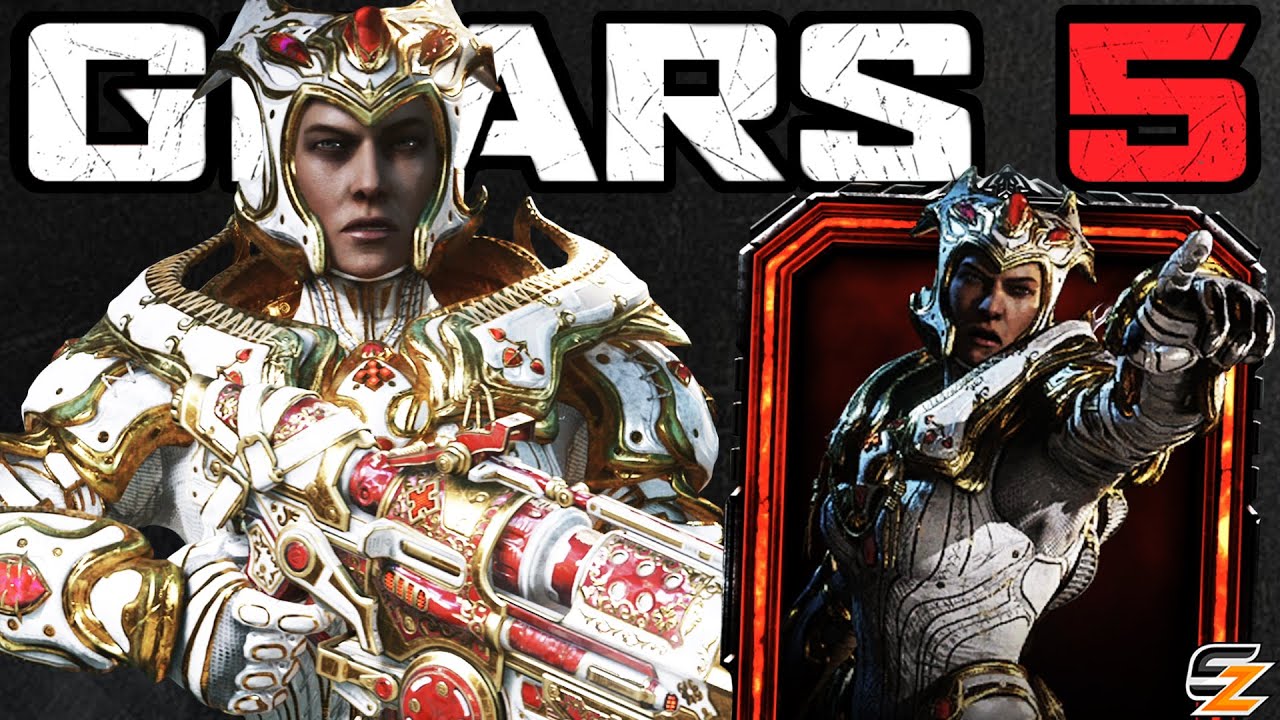 GEARS 5 Characters Gameplay HEROIC QUEEN MYRRAH Character Skin Multiplayer Gameplay! YouTube