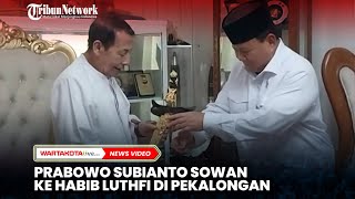 Prabowo Subianto Sowan ke Habib Luthfi di Pekalongan