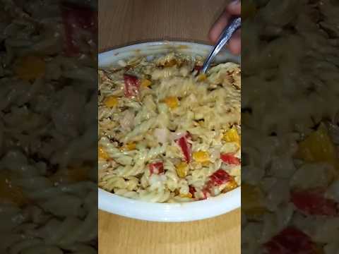 مكرونة بالتونة طعمها تحفة 