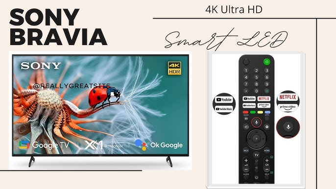 Smart Tv Sony Led 55 Pulgadas 4k Uhd Android Tv Netflix