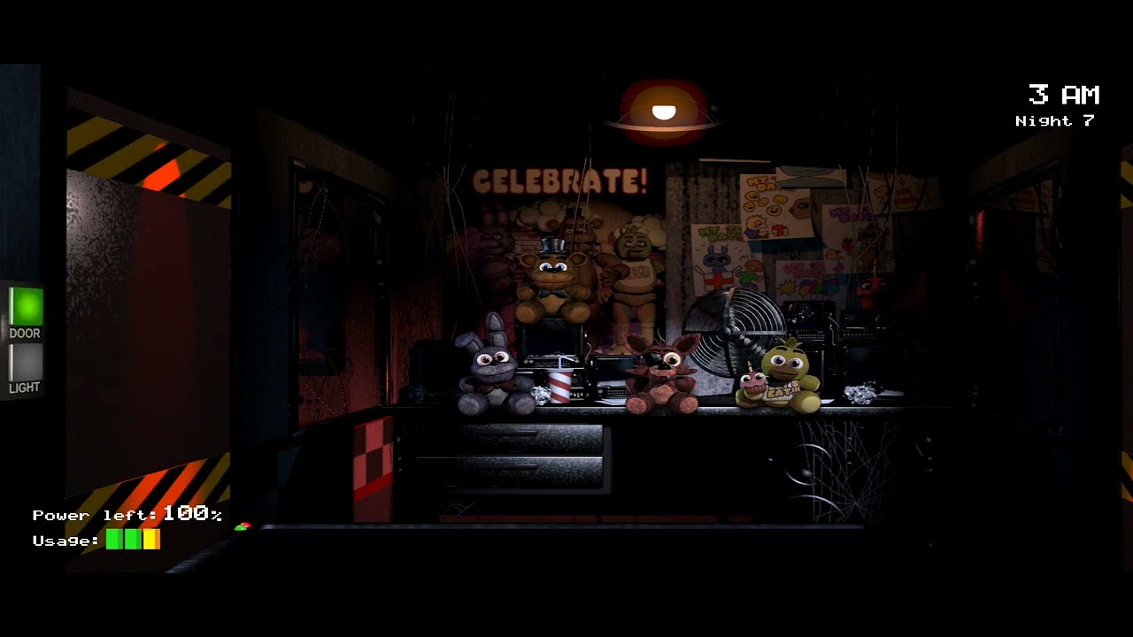 FNAF 1 20/20/20/20 mode,CHEATS YouTube