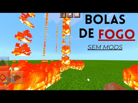 Vídeo: Como Fazer Uma Bola De Fogo No Minecraft