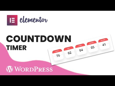 How to CREATE a COUNDOWN TIMER using ELEMENTOR in WORDPRESS | #2022 #wordpress #dev #easy #tutorial