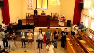 20120805父親節禮拜敬拜讚美「叫我抬起頭的神&祢是配得」，台中忠明教會。