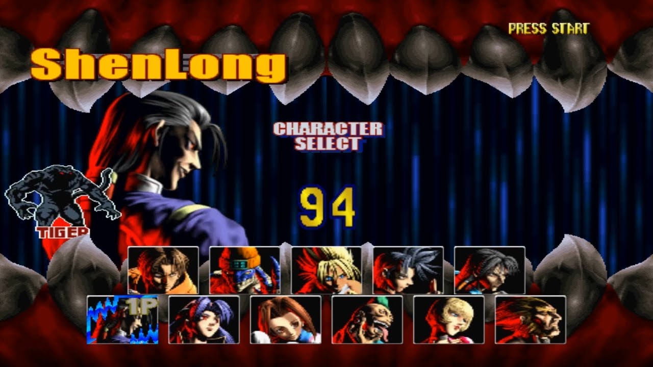 Võ Đài Thú ; Đấu Trường Thú (Bloody Roar 2) game ps1 huyền thoại (Đấu Trường Đẫm Máu) SHENLONG