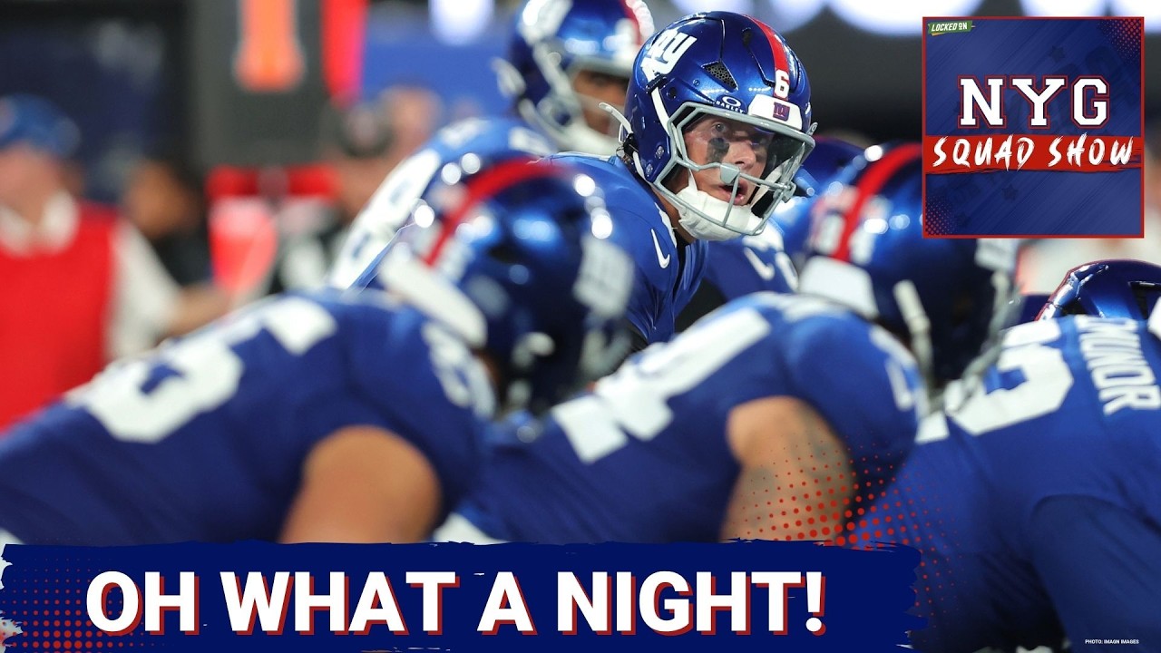 GIANTS SQUAD SHOW: Recapping the Week 1 Domination!