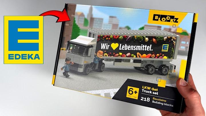 What can the EDEKA sets do? | Supermarket interlocking bricks put to the test!