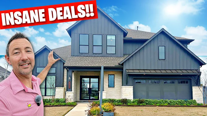 These HOUSTON DEALS Won't Last: The Top Selling New Construction homes for CHEAP in Fulshear Tx