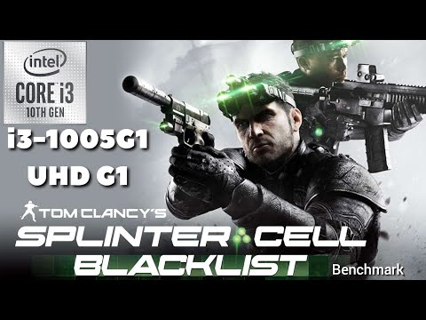 Splinter Cell Blacklist on low end pc i3-1005G1 & intel UHD Graphics G1