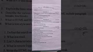 #b.A ,b.sc paper of computer
