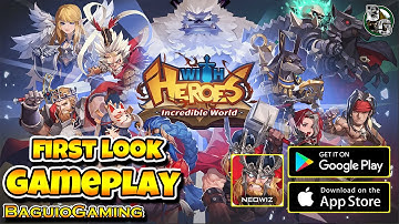 WITH HEROES(IDLE) Gameplay/First Look/New Mobile Game