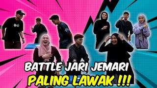 BATTLE JARI JEMARI PALING LAWAK !!! MIMI DAN FARIDAH KUAT GELAK ???