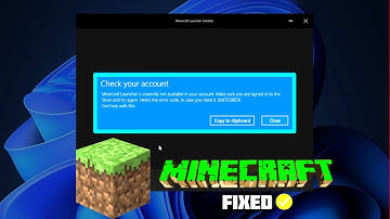 How To Fix Minecraft Launcher is Currently not Available in your account (quick fix) | 2024