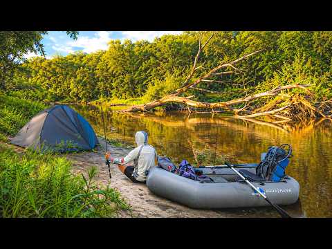 ⛺️ 3 DAYS IN NATURE'S EMBRACE!🌳🌲🌿 Rafting, fishing, camping.