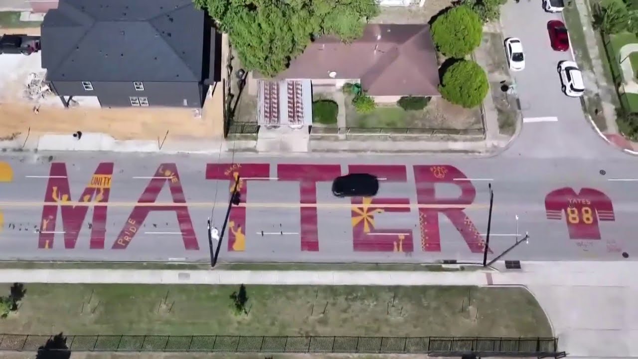 George Floyd mural in Houston’s Third Ward may be removed under federal ‘Safe Roads’ policy