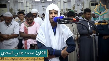 تلاوة خاشعة لسورة الإنسان ، بصوت القارئ: محمد هاني السعدي