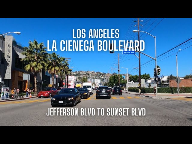 Sunset Boulevard. Los Angeles