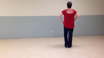 Rolling Grapevine in Line Dancing