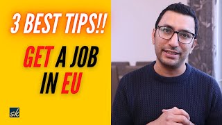 How to Find English Speaking Jobs in Europe | How to Find Job in Europe | Sandeep Khaira