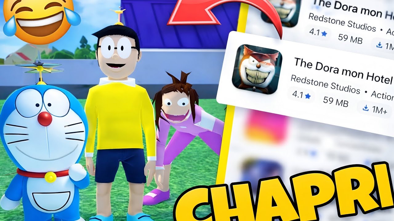 playing MOST FUNNIEST DOREAMON GAME..!! 😂 