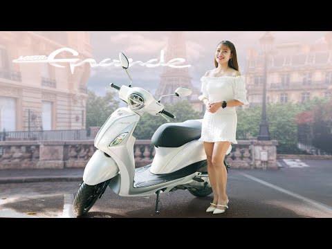 Đánh giá Yamaha Grande Blue Core Hybrid: xe tay ga tiết kiệm xăng nhất