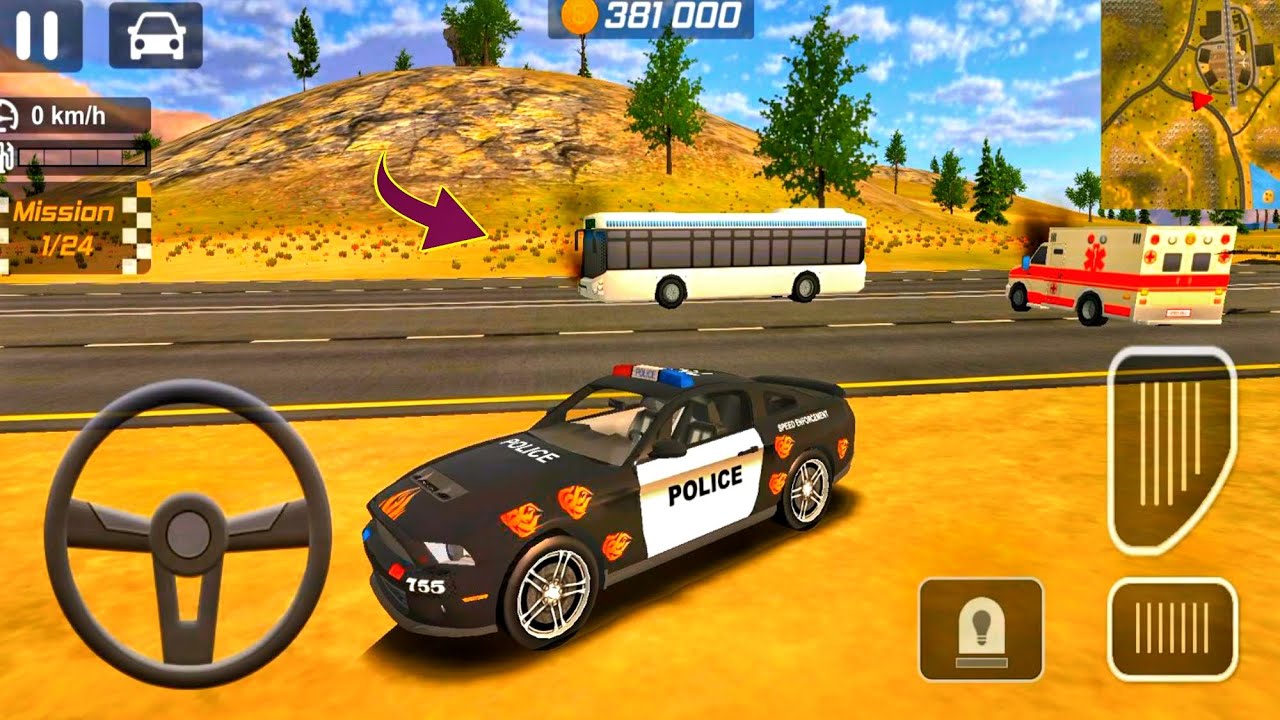 police drift Car Driving Android gameplay 2023 New game 
