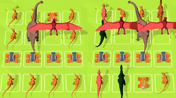 Dinosaur Merge Battle #7 - Android Gameplay