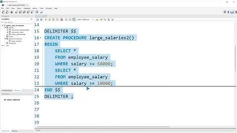 Stored Procedures in MySQL | Advanced MySQL Series