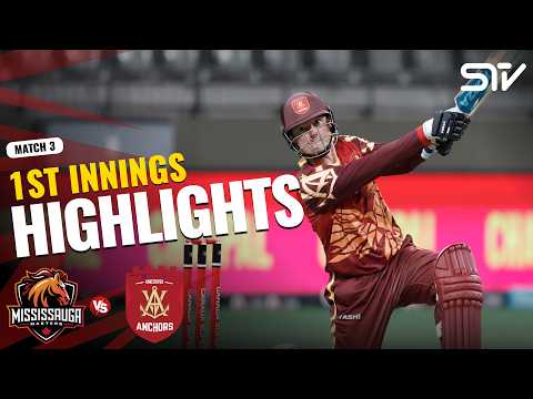 1st Innings Highlights | Mississauga vs Vancouver | Match 3 | Canada Super 60 Season 2 | T-10 | ZQ1J