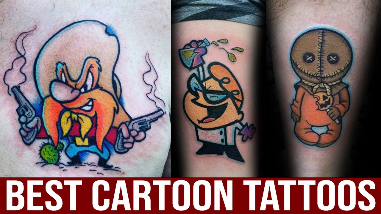 Funny Cartoons Tattoo - TattooLopediaTattooLopedia