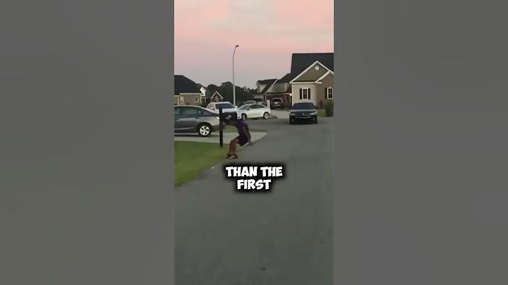 Process Of Jumping Across The Road