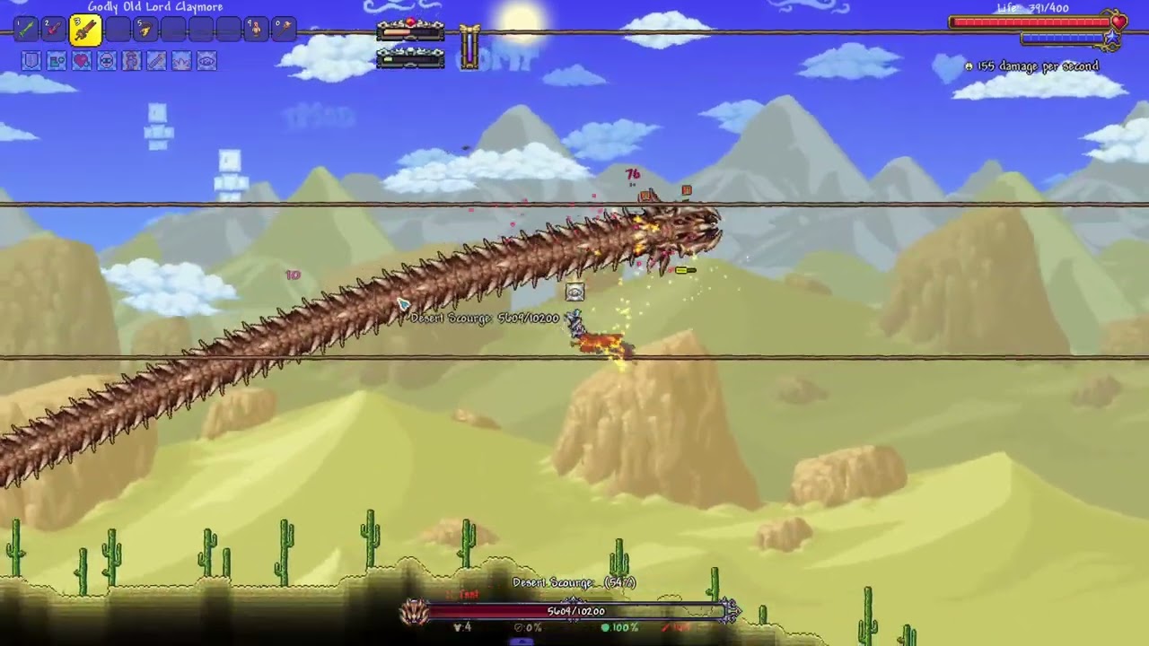 Руководство по ближнему бою в Desert Scourge | Режим смерти Calamity Master