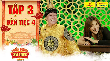 Thiên đường ẩm thực 5 | Tập 3 Bàn tiệc 4: Quỳnh Châu muối mặt khi liên tục bị ông Hoàng dìm hàng